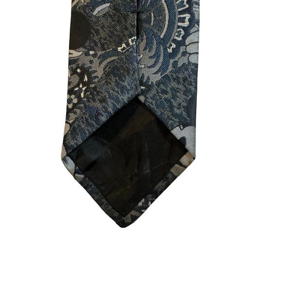 Cervantes Disney Mickey Mouse Grey Silk Blend Vintage Novelty Necktie - Picture 5 of 6